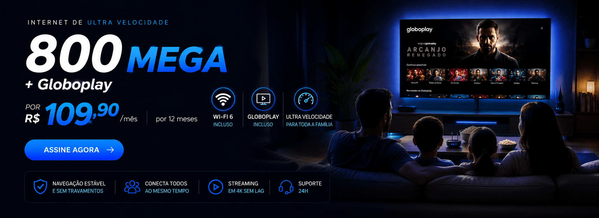 GIGA Internet - 800 Mega